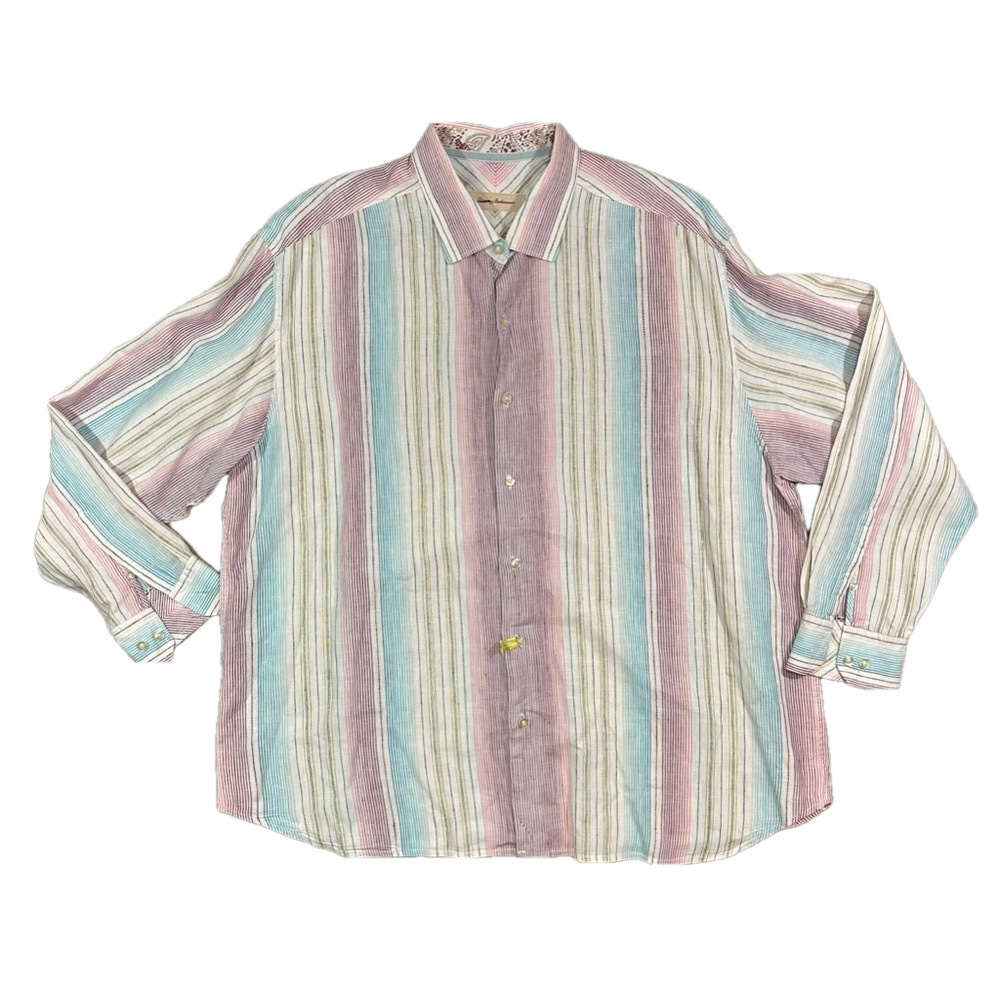 Tommy Bahama Long Sleeve button down shirt SIZE XXLarge